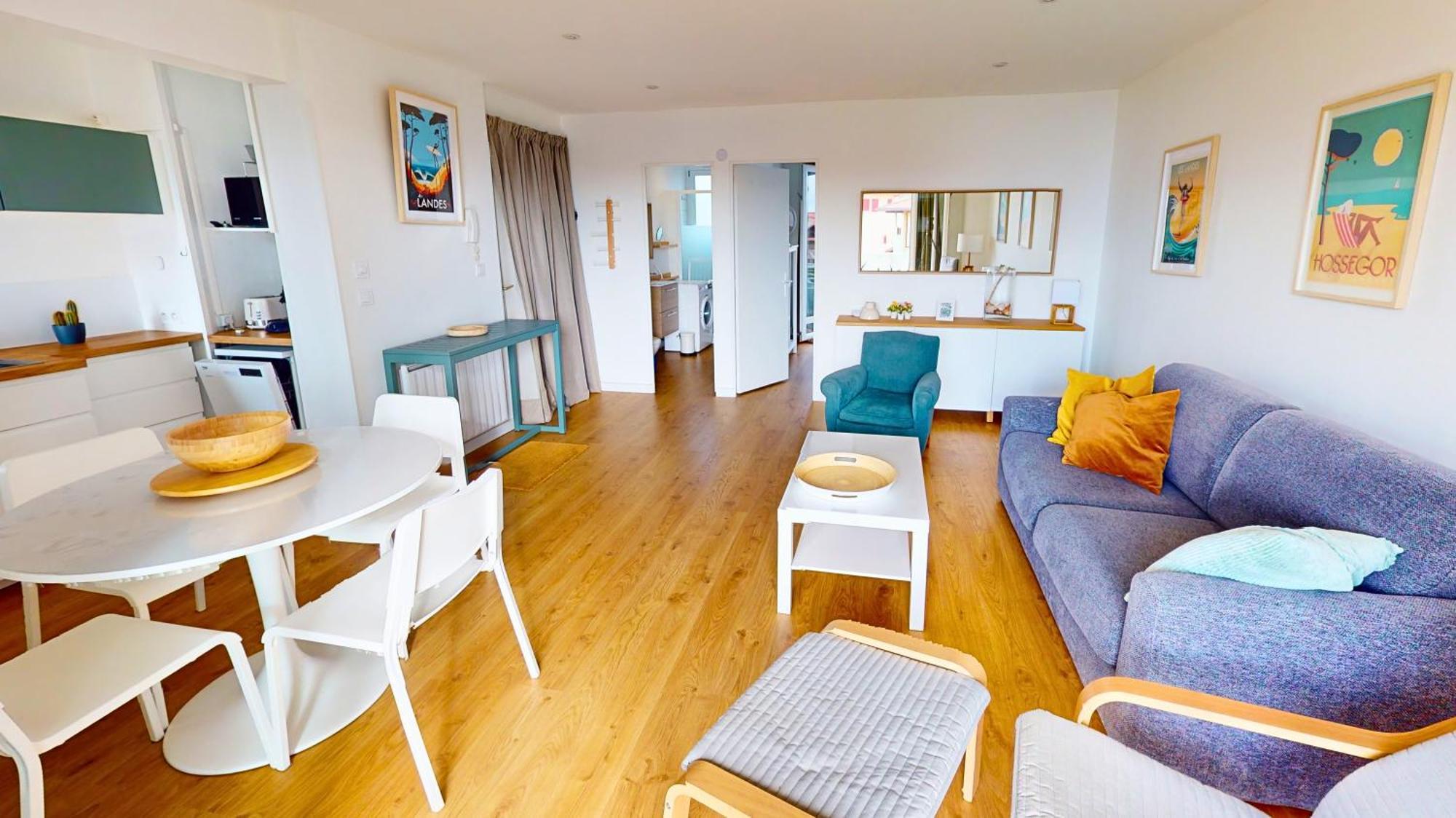 Sable - Appartement Renove Pour 4 Personnes Soorts-Hossegor Kültér fotó