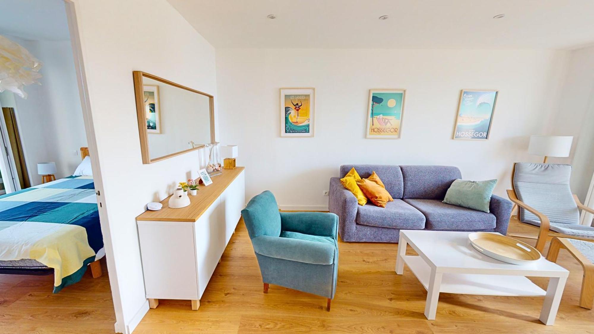 Sable - Appartement Renove Pour 4 Personnes Soorts-Hossegor Kültér fotó