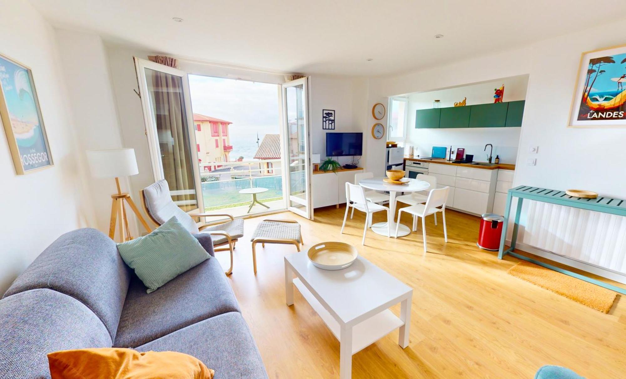 Sable - Appartement Renove Pour 4 Personnes Soorts-Hossegor Kültér fotó